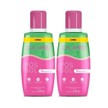 Imagem de Kit 2 unidades Calamed Gel Pós Sol Aloe Vera 120g - CIMED