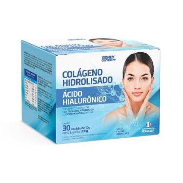 Imagem de Colágeno Hidrolisado + Ácido Hialurônico 30 SACHÊS Pele mais jovem e f