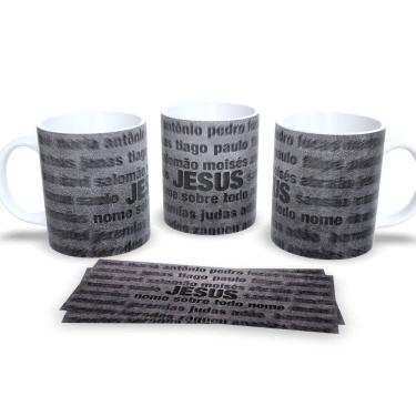 Imagem de Canecas Evangélicas Personalizadas Fé e Inspiração em Cada Gole