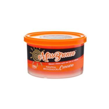 Imagem de Parafina Bronzeadora Miss Bronze Bronzeador  Cenoura 200G
