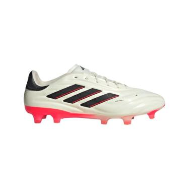 Imagem de adidas Tênis unissex adulto Copa Pure Ii Pro Firm Ground, Marfim/Core Black/Solar Red-White, 8.5 Women/7.5 Men