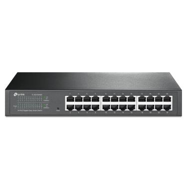 Imagem de Switch Gigabit TP-Link TL-SG1024DE de 24 portas, fácil de gerenciar