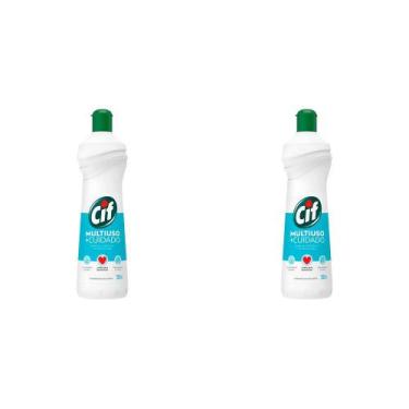 Imagem de Kit 2 Und Limpador Cif Multiuso +cuidado 500ml
