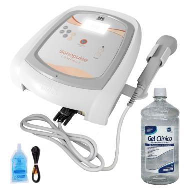 Imagem de Sonopulse Compact Ultrasom 1 Mhz Ibramed Fisioterapia + Gel
