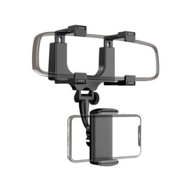 Imagem de Suporte Veicular Para Celular  Retrovisor De Carro Universal - A GOLD