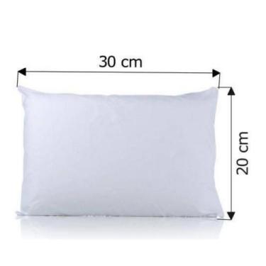 Imagem de Kit 20 Capa de Almofada 20x30 branca Poliéster - MORGADO