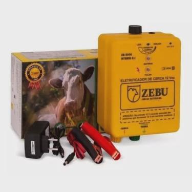 Imagem de Eletrificador de Cerca elétrica rural Rural 55km 3 Em 1 12v-bivolt-solar