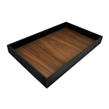 Imagem de Bandeja Café Da Manhã Elegante Em Madeira Mdf Ipê Amarelo - Primanto