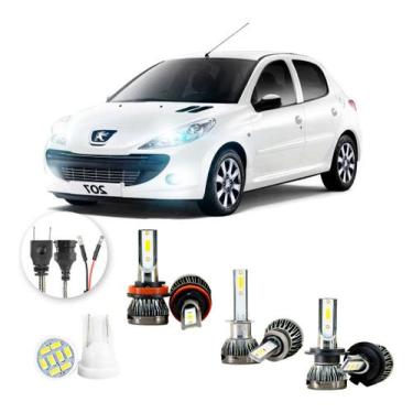 Imagem de Ultra Led Nano 22000lm Peugeot 207 2008-2014 H1 H7 H11 - LUXLED y3, Br