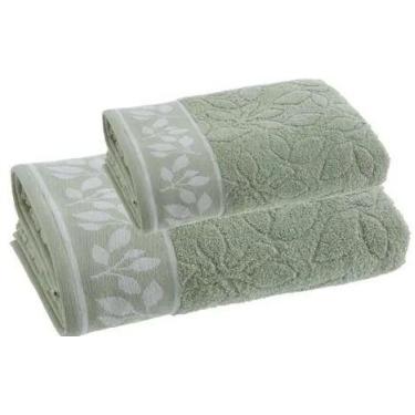 Imagem de Toalha de banho  Maya Fio Penteado Corttex, verde
