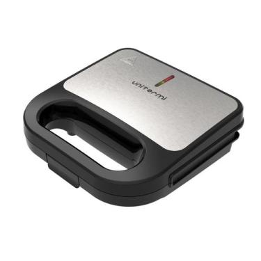 Imagem de Sanduicheira Elétrica Inox 750w Grill - Unitermi 110v Ou 220v, 110V