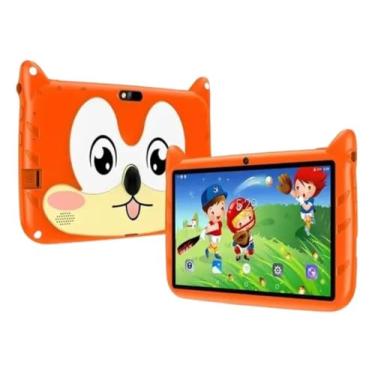 Imagem de Tablet Infantil 7 polegadas 64gb 4gb Ram Crianças laranja
