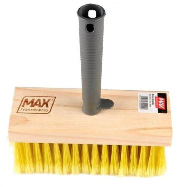 Imagem de Broxa 19cm Grande Cepa Madeira Max - MAX 
