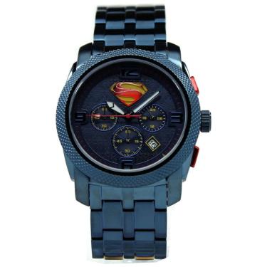 Imagem de Relógio Analógico com Cronógrafo para Crianças de 5 até 15 Anos, Man of Steel Superman...