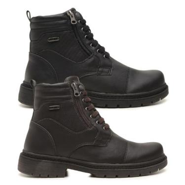 Imagem de Kit 2 Bota Masculina Coturno Casual Adventure Tratorado material sinté