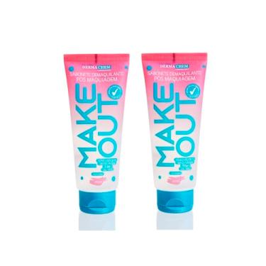 Imagem de Kit 2 unidades - Sabonete Demaquilante Make Out 100ml, tb - Dermachem