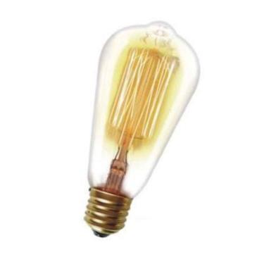 Imagem de Lampada Filamento 552 Carbono 40W St64 2200K 220V Alz81