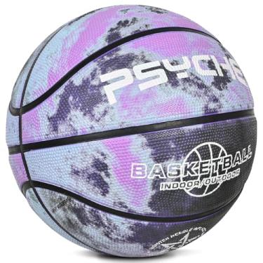 Imagem de Wisdom Leaves Basquete infantil juvenil tamanho 5 (69,8 cm) de borracha para ambientes internos e externos, para adolescentes, crianças, meninos, meninas, parque, quintal, piscina, jogos