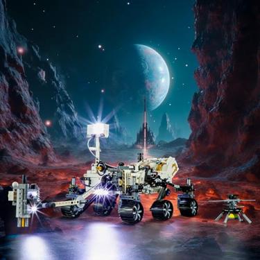 Imagem de BRIKSMAX Led Lighting Kit for LEGO-42158 NASA Mars Rover Perseverance - Compatible with Lego Technic Building Set- Not Include Lego Set