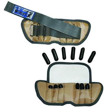 Imagem de O Punho Ajustável pediátrica tornozelo peso - 2 lb - 12 x 0.17 lb insere - Tan - par