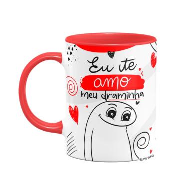 Imagem de Caneca Flork Namorados -  Te amo, meu draminha - B-red