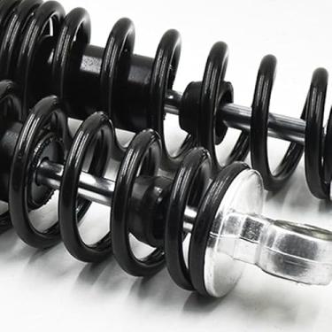 Imagem de 2PCS MOTOCYCH RETRILHO DAMPER DE SUSPENSÃO UNIVERSAL PARA MOTORIOTIVAS ELÉTRICAS Scooters 25cm/9,84in (25cm/9.84in)