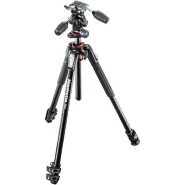 Imagem de Tripé Manfrotto MK190XPRO3-3W com Cabeça 3 Vias Pan/Tilt para até 6Kg