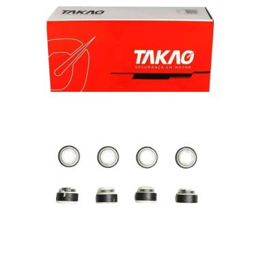 Imagem de Retentor De Valvulas Twingo 1.2 8V 1994 A 1998 / R19 1.6 8V 1994 A 1998 / Clio 1.6 8V 1994 A 1998 / Express 1.6 8V 1998 A 2000 - Takao Rvre12