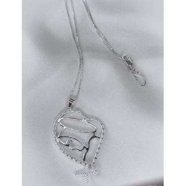 Imagem de Colar com pingente nossa senhora cod.: pg00007 - HR PRATA, M