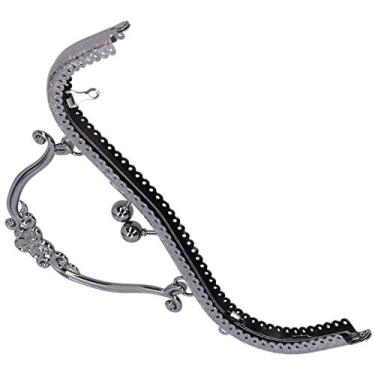 Imagem de YOUTHINK Retro -Metall -Money Exchange Frame Com Uma Alça Cunhada, Acessórios de Bolsa de Armazenamento DIY, Moldura de Liga de 20,5 Cm para Bolsas, Bolsos de Parede e Trocas de Moedas (#4)