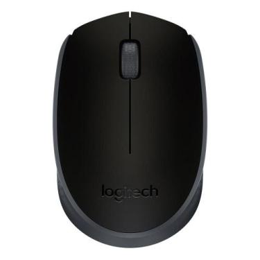 Imagem de Mouse sem fio Logitech M170 Compacto USB Preto 910-004940, Preto