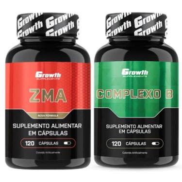 Imagem de Zma 120 Caps + Complexo B 120 Caps Growth Supplements