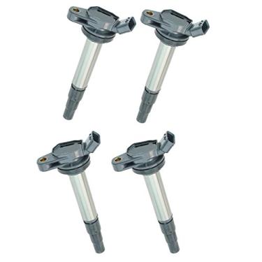 Imagem de Kit de 4 bobinas de ignição direta COP para Matrix Vibe Corolla Prius Scion xD Vibe