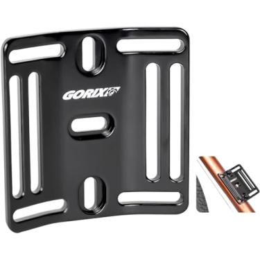 Imagem de GORIX Garfo dianteiro de bicicleta gaiola multiuso suporte universal gaiola grande bicicleta bolsa de bicicleta (G.Eureka)