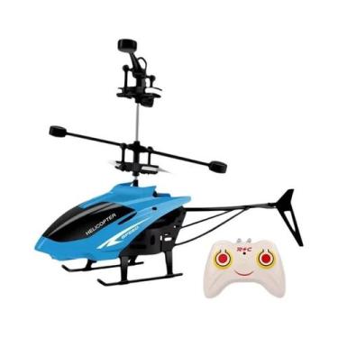 Imagem de Helicóptero De Controle Remoto Infantil Com Sensor De Gestos, Avião Vo