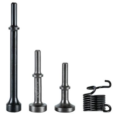 Imagem de DUPDMKIN Kit de acessórios de martelo pneumático com haste e mola de 0,401" (10 mm) (4 peças)