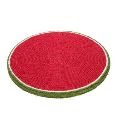 Imagem de Zerodis Catvanado de Gato de Parede -cat Nettel Satemelonform -scratch Toque para Gatos Internos Gatinhos de Gatinhos Material