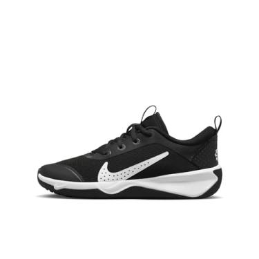 Imagem de Nike Sapatos infantis Omni Multi-Court, Branco/preto, 19