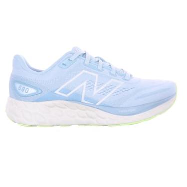 Imagem de Tênis New balance Fresh Foam 680V8 Feminino Azul Claro 34