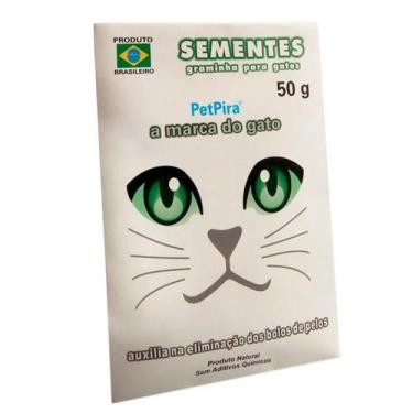 Imagem de Sementes de Graminha para Gatos Petpira 50 g - PET PIRA