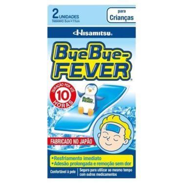 Imagem de Adesivo Alívio Da Febre Bye Bye Fever Criança 2 Pacotes 2 - Hisamitsu