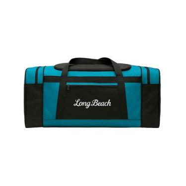 Imagem de Bolsa Sacola Viagem Esportiva Pequena Bolsos - Yins, Verde água