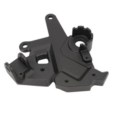 Imagem de Naroote Suporte para Apoio de pé Dianteiro, Substituição de Construção Sólida, Suporte de Pedal Dianteiro de Alta Resistência à Tração para ER650 Z650 EX650 2017 a 2023 (Lado direito)