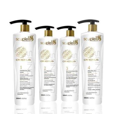 Imagem de Souple Liss Crhonus - Kit Cronograma de Tratamento 4 Produtos - C