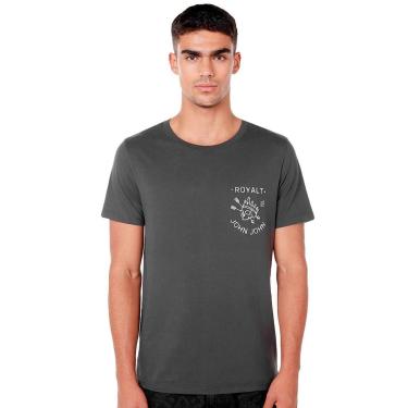 Imagem de Camiseta John John Masculina Royalt Cinza Escuro-Masculino