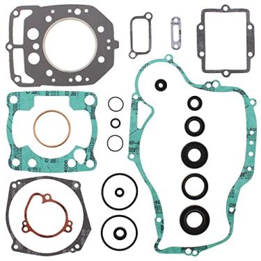 Imagem de Kit de juntas Vertex com vedações de óleo compatível com/substituição para Kawasaki KX 250 85 86 1985 1986