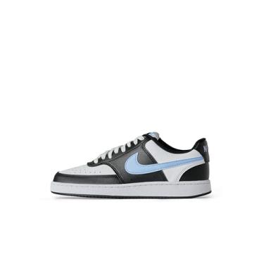 Imagem de Nike Tênis feminino Court Vision Low Next Nature, Preto/alumínio-branco, 42