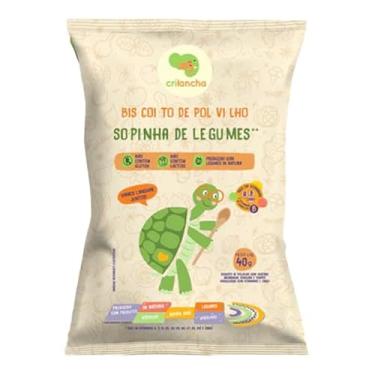 Imagem de Biscoito de Polvilho Sopinha de Legumes Vegano Crilancha 40g