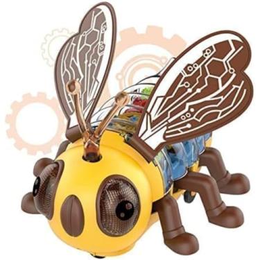 Imagem de Abelha Feliz Happy Bee Infantil - Brinquedo com Engrenagens, Luzes e Som