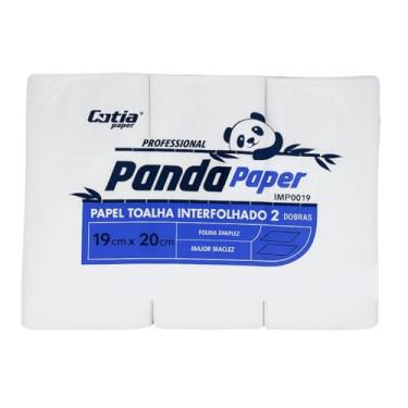 Imagem de Papel Toalha Interfolhado Premium 19x20cm – 2 Dobras 700 folhas Super Branco, Alta Absorção